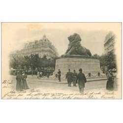 PARIS 14. Le Lion de Belfort 1901