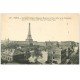 carte postale ancienne PARIS 15. Caserne Dupleix et Tour Eiffel