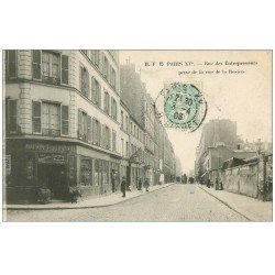 PARIS 15. Lavoir et Maison Lagrange Rue des Entrepreneurs et Rosière 1906