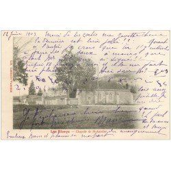 carte postale ancienne 10 LES RICEYS. Chapelle de Saint-Antoine 1903