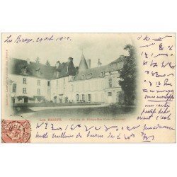 carte postale ancienne 10 LES RICEYS. Château de Ricey-Bas 1902