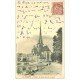 carte postale ancienne 10 LES RICEYS. Eglise de Ricey-Bas 1902 écriture bizare...