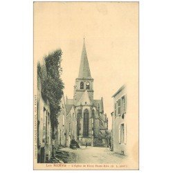 carte postale ancienne 10 LES RICEYS. Eglise de Ricey-Haute-Rive vers 1900