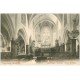 carte postale ancienne 10 LES RICEYS. Eglise et son Choeur 1906