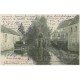 carte postale ancienne 10 LES RICEYS. Les Bords de la Laigne 1903