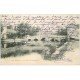 carte postale ancienne 10 LES RICEYS. Pont de Ricey-Haute-Rive 1903