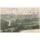 carte postale ancienne 10 LES RICEYS-HAUTE-RIVE. Vue générale 1903 et Cimetière. Ecriture spéciale...