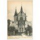 carte postale ancienne 10 LHUITRE. Portail de l'Eglise 1923