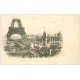 carte postale ancienne PARIS EXPOSITION UNIVERSELLE 1900. Pavillon Equateur. Timbre 10 centimes 1900