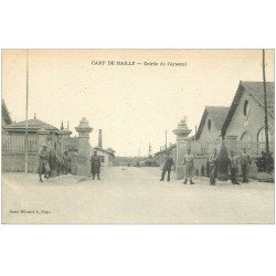 carte postale ancienne 10 MAILLY-LE-CAMP. Entrée de l'Arsenal 1923