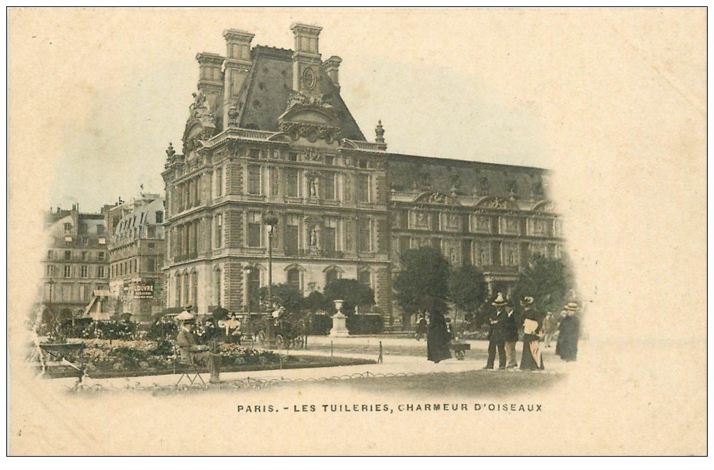 PARIS EXPOSITION UNIVERSELLE 1900. Vieux Paris. Timbre 10 centimes et Bénédictine à Fécamp