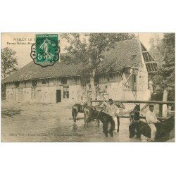 10 MAILLY-LE-CAMP. Ferme Sainte-Suzanne 1910. Chevaux et Cavaliers Militaires