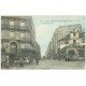 carte postale ancienne PARIS 16. Alimentation Maison Besnault rue de Passy et de la Tour