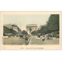 PARIS 16. Avenue du Bois de Boulogne