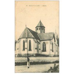 carte postale ancienne 10 MAILLY-LE-CAMP. L'Eglise