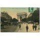 PARIS 16. Avenue du Bois de Boulogne. Carte Toilée adressée à Fillon