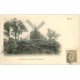 carte postale ancienne PARIS 16. Bois Boulogne Moulin du Champ de Courses. Timbre 1 Centime 1902 verso vierge...