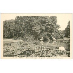 PARIS 16. Bois de Boulogne. Bagatelle Etang des Nénuphars