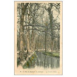 PARIS 16. Bois de Boulogne. Le Cours d'Eau vers 1900