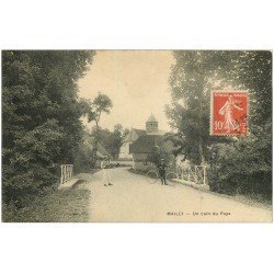 carte postale ancienne 10 MAILLY-LE-CAMP. Un coin du Pays 1911