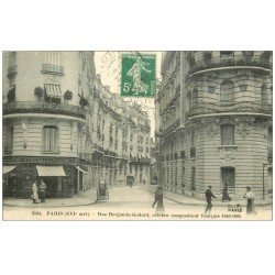 PARIS 16. Monopole rue Benjamin-Godard 1914