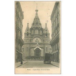 PARIS 16. Eglise Russe rue Daru 1906