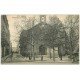 carte postale ancienne PARIS 16. Eglise Saint-Honoré d'Eylau Place Victor-Hugo. Réclame Café Au Siège de la Bastille