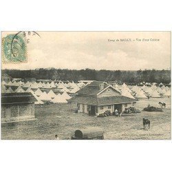 carte postale ancienne 10 MAILLY-LE-CAMP. Vue d'une Cuisine 1906