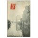 carte postale ancienne PARIS 16. Inondations rue Félicien David 1910