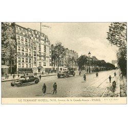 PARIS 16. Le Terrass Hôtel Avenue de la Grande Armée