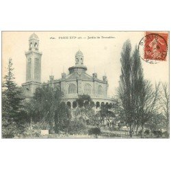 PARIS 16. Le Trocadéro 1907 Jardin