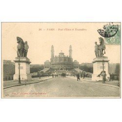 PARIS 16. Le Trocadéro 1907 Pont