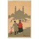 carte postale ancienne PARIS 16. Le Trocadéro 1909