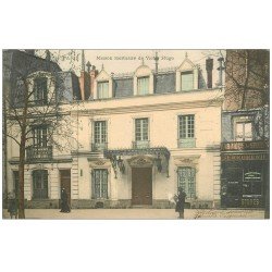carte postale ancienne PARIS 16. Maison Mortuaire de Victor-Hugo 1904 et Serrurerie. Impeccable