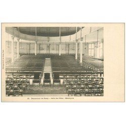 carte postale ancienne PARIS 16. Pensionnat de Passy Salle des Fêtes Hémicycle vers 1900