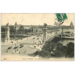 PARIS 16. Pont Alexandre 1910