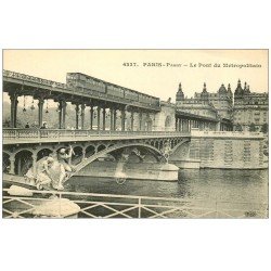 PARIS 16. Pont du Métropolitain