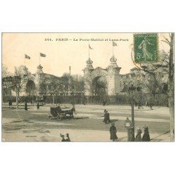 carte postale ancienne PARIS 16. Porte Maillot et Luna Park
