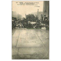 PARIS 17. Arc de Triomphe. Tombe du Soldat Inconnu