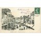 carte postale ancienne 10 NOGENT-SUR-SEINE. Café Merlin Grande-Rue Saint-Laurent 1908