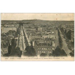 PARIS 17. Avenues Hoche et Friedland 1918