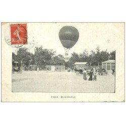 PARIS 17. Ballon Captif Porte Maillot 1909