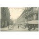 carte postale ancienne PARIS 17. Boulevard des Batignolles et rue Boursault