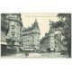 carte postale ancienne PARIS 17. Carrefour des Acacias et rue Villaret-de-Loveuse 1912 Magasin Peugeot