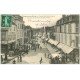 10 NOGENT-SUR-SEINE. Grande Rue Saint-Laurent 1908. Rémouleur et Café Merlin