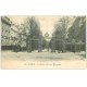 carte postale ancienne PARIS 17. Grille du Parc Monceau vers 1900