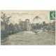 PARIS 17. Luna Park Water Chute. Arrivée d'un bateau sur le Lac 1909