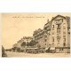 carte postale ancienne PARIS 18. Boulevard Ney Porte Montmartre Attelage Félix Potin