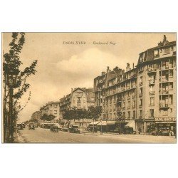 carte postale ancienne PARIS 18. Boulevard Ney Sunlight