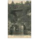carte postale ancienne PARIS 18. Cascade du Square Saint-pierre Femmes sur petit Pont 1922